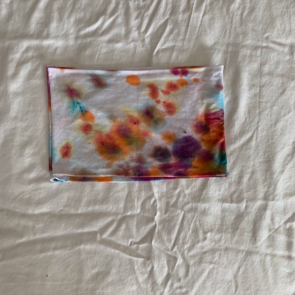 tie die tube top - Picture 2 of 4